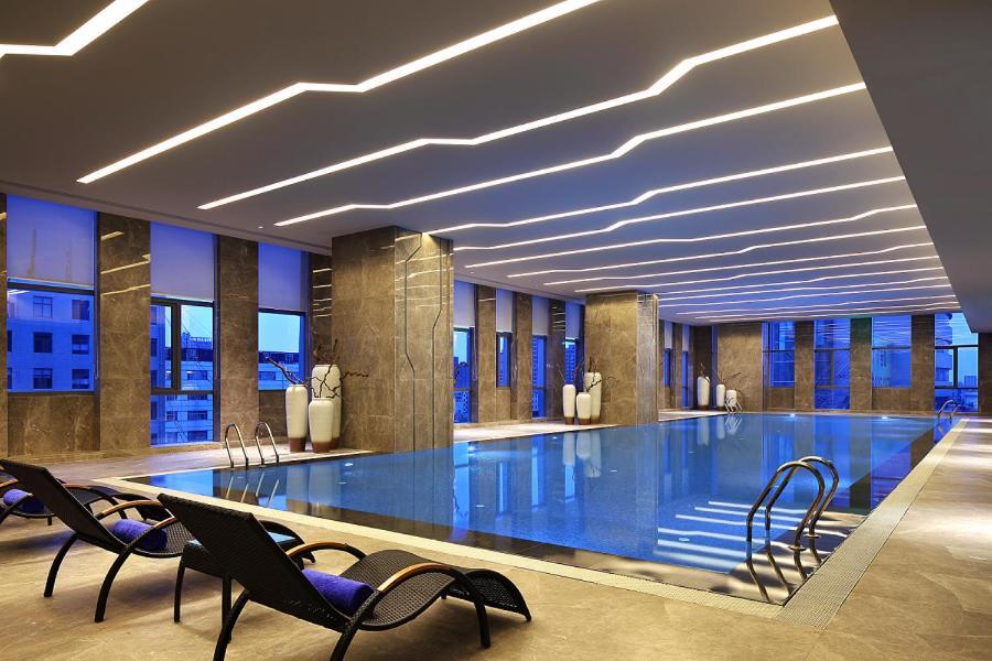 Wanda Realm Hotel Dongying Zewnętrze zdjęcie